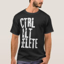 Recherche de suppression de ctrl alt vêtements Geek