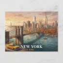 Recherche de pont de brooklyn york cartes postales Vacances