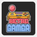 Recherche de console de jeu autocollants Rétro