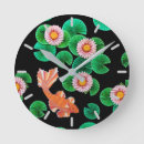 Recherche de étang de jardin horloges Floral