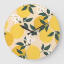 Recherche de fruit vintage horloges Citron