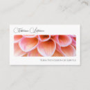 Recherche de fleur de floraison cartes visite Client(e)