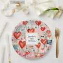Recherche de red heart assiettes Romantique
