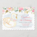Recherche de cygne invitations Princesse