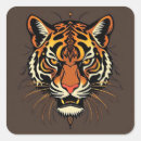 Recherche de motif de jungle autocollants Tigre