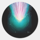 Recherche de comète autocollants Espace
