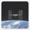 Recherche de station spatiale internationale autocollants L'espace