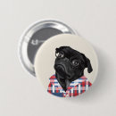 Recherche de carlins badges Carlin noir