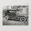 Recherche de vieilles voitures cartes postales Noir et blanc