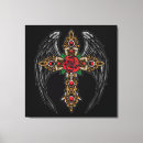 Recherche de croix gothique Ailes