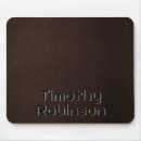 Recherche de faux cuir tapis souris Minimaliste