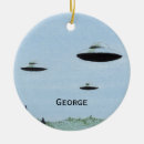 Recherche de soucoupe volante ornements Alien