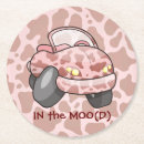 Recherche de dessin vache de dessous de verres Moo