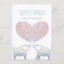 Recherche de couples mignons invitations Éléphant