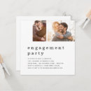 Recherche de fiançailles invitations Fête de fiançailles