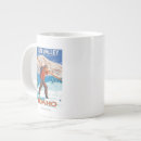 Recherche de ski vintage tasses Neige