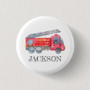Recherche de anniversaire de pompier badges Camion à incendie