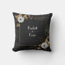 Recherche de fleurs noires coussins Pour eux