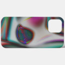 Recherche de poissons abstraits iphone coques Rouge
