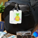 Recherche de tropiques bagages étiquettes Ananas
