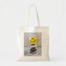 Recherche de visage souriant jaune sacs Drôle