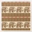 Recherche de motifs ethniques dessous de verres Mignon