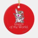 Recherche de reine ornements Humour