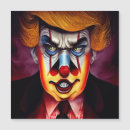 Recherche de clowns magnete Bleu