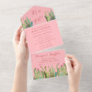 Recherche de bohemian baby shower invitations Cactus