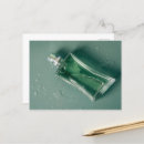 Recherche de bouteille de parfum cartes postales Mode