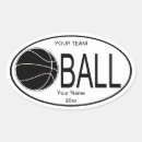 Recherche de basketball autocollants Noir