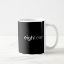 Recherche de anniversaire 18 ans tasses Années