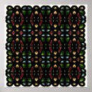 Recherche de pattern posters Black