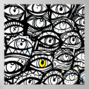 Recherche de oeil artistique posters Noir et blanc
