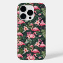 Recherche de flamant rose iphone coques Illustration
