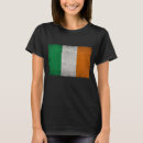 Recherche de drapeau irlandais tshirts Pays