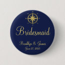 Recherche de boussole nautique badges Bleu