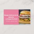 Recherche de hamburgers cartes visite Moderne