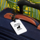 Recherche de bouledogue français bagages étiquettes Animal