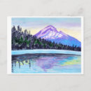 Recherche de levers de soleil cartes postales Aquarelle