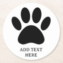 Recherche de empreinte patte chien de de dessous de verres Animal