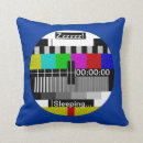 Recherche de télévision coussins Rétro