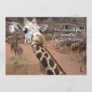 Recherche de giraffe mariage invitations Amour