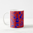 Recherche de guitare rouge tasses Bleu