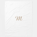 Recherche de nursery couvertures plaids Monogramme