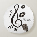 Recherche de de melomane coussins Clef triple