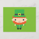 Recherche de leprechauns cartes postales Pour enfants