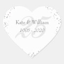 Recherche de 25 ans autocollants Romantique