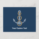 Recherche de ancre cartes postales Bleu