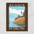 Recherche de phare principal cartes postales Parc national acadia